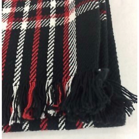 Red Black StripeTable Runner 14x72 table runner Home decor Kitchen Holiday - Picture 3 of 5